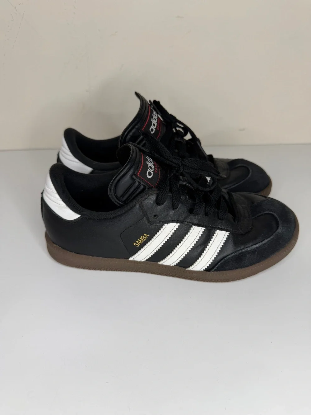 Adidas Boys Samba Classic Shoes Men’s 5 Black Casual Sneakers Style 036516